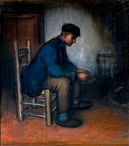 Zittende boer, Jakob Smits, Jakob Smits Museum, 0195
