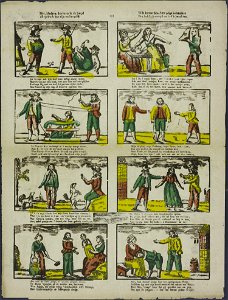 Ziet, kindren hoe men in de jeugd Al spelende kan zijn verheugd-Catchpenny print-Borms 0633