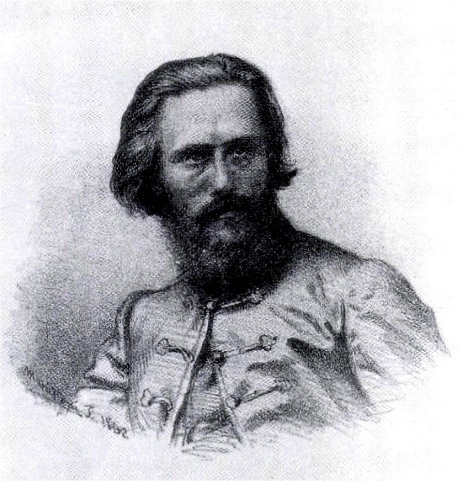 Marastoni Portrait of Mihály Zichy 1862