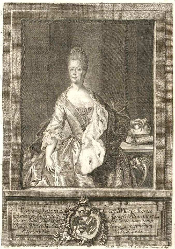 Zimmermann after Desmarées - Maria Antonia of Bavaria