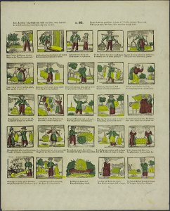 Ziet, kindren! afgebeeld een reeks van liên, wien handel!-Catchpenny print-Borms 0587