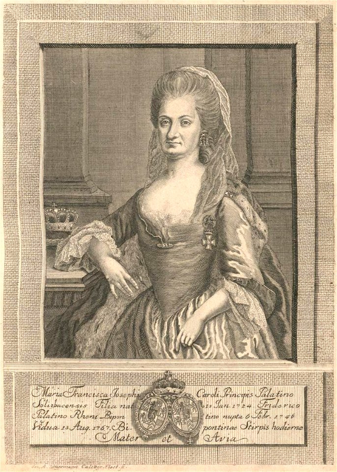 Zimmermann - Maria Franziska of Sulzbach