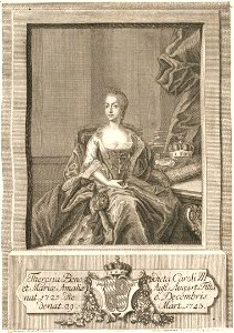 Zimmermann after Desmarées - Theresa Benedicta of Bavaria