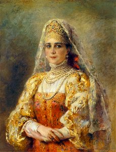 Zinaida Yusupova by Makovskiy