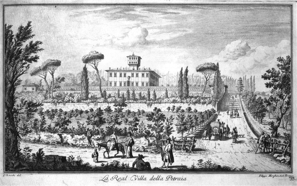 Zocchi, ville 35 petraia