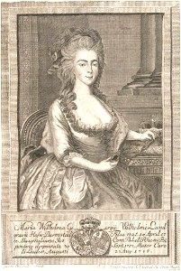 Zimmermann - Wilhelmine of Hesse-Darmstadt
