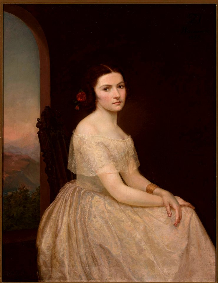 Zofia Szymanowska-Lenartowicz - Self-portrait - MP 241 - National Museum in Warsaw
