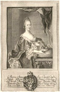 Zimmermann after Desmarées - Maria Anna of Sulzbach