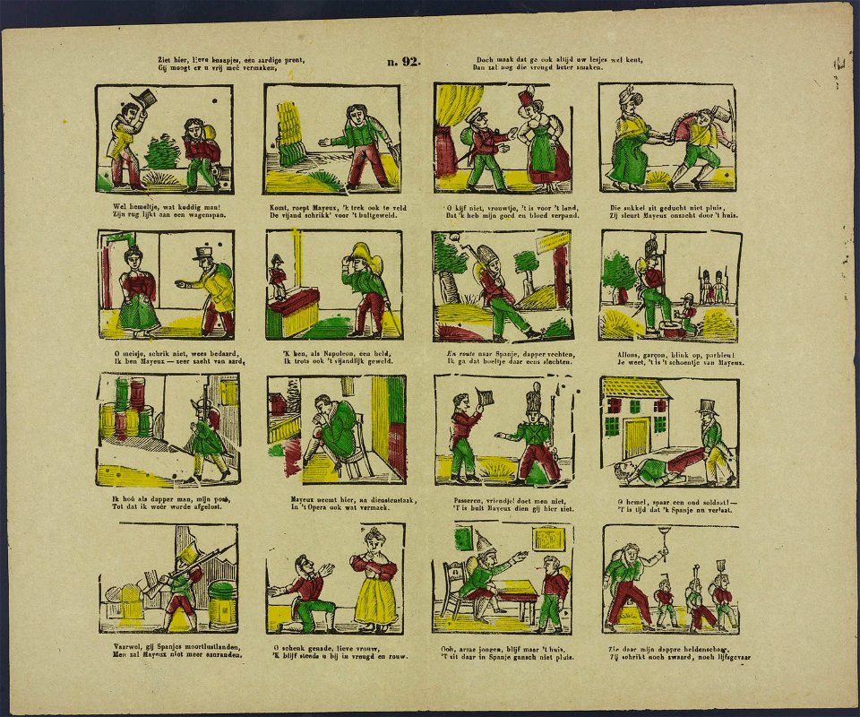Ziet hier, lieve knaapjes, een aardige prent, Gij moogt er u vrij meê vermaken-Catchpenny print-Borms 0606
