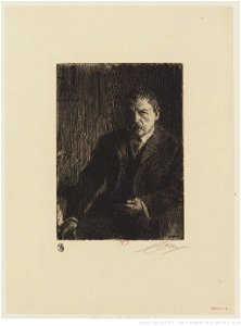 Zorn - Anders Zorn, autoportrait, 3e état, btv1b10522877d