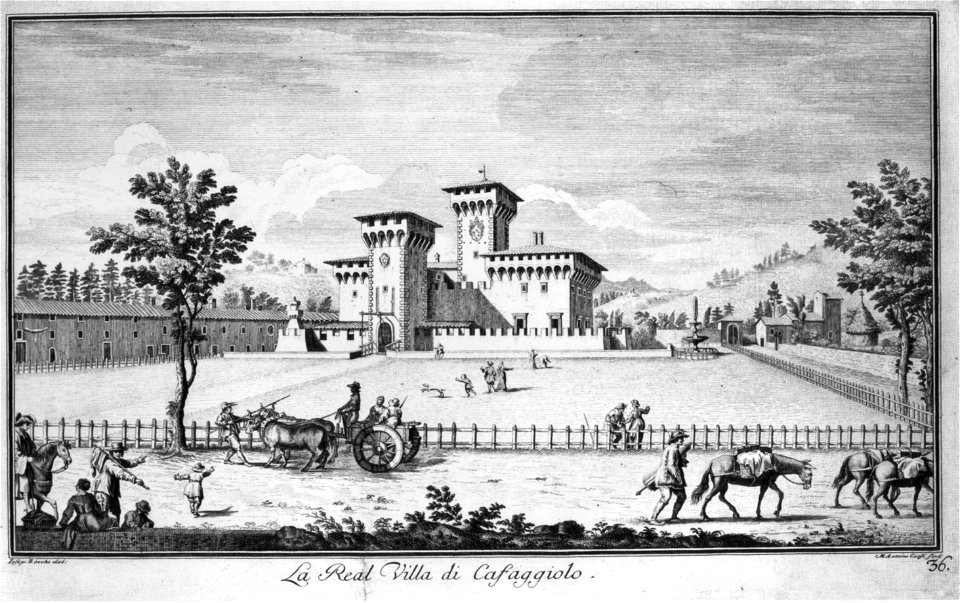 Zocchi, ville 38 cafaggiolo