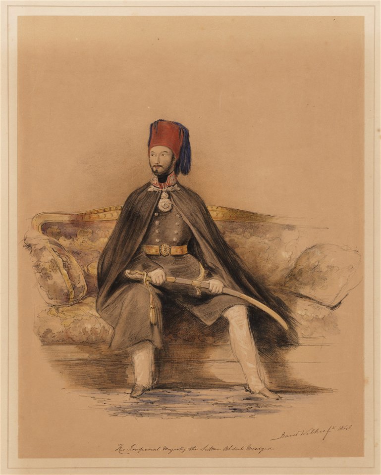 Zijne Keizerlijke Majesteit de Sultan Abdul Heedgid, objectnr A 16056