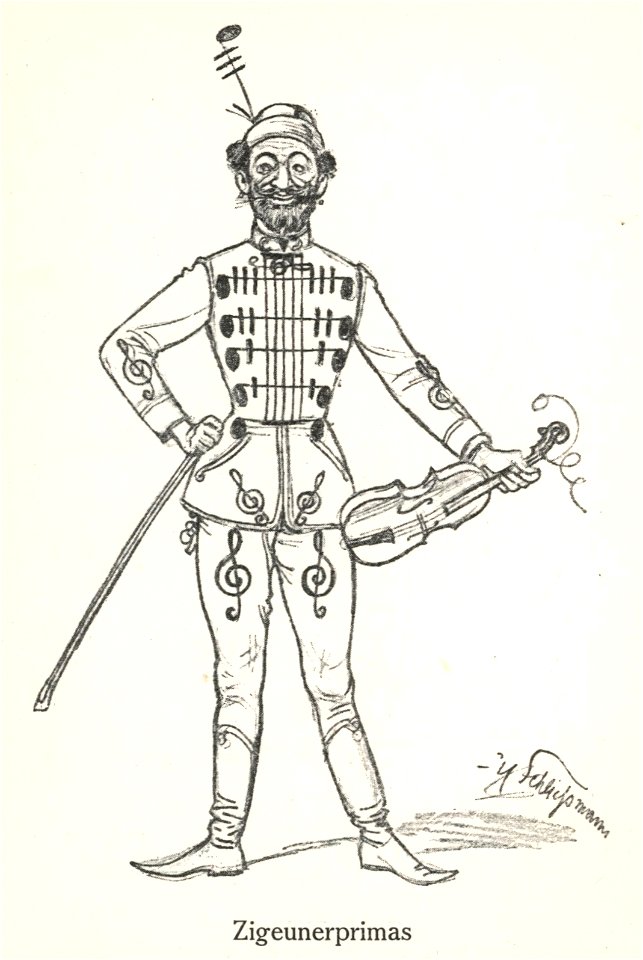 Zigeunerprimas by Hans Schliessmann-22
