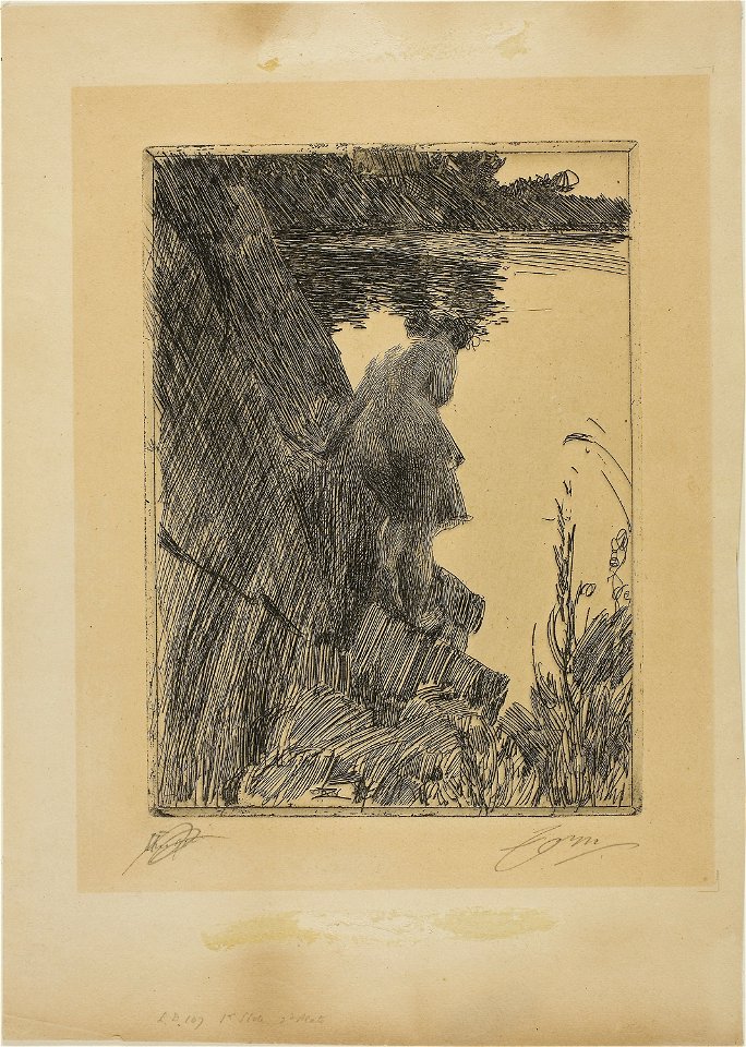 Zorn - Bather (Evening) II, 1927.1878