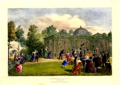 Zoological Gardens. Regent's Park. (BM 1862,1108.584)