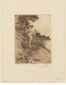 Zorn - Effrayée, 2e état, btv1b10522891j