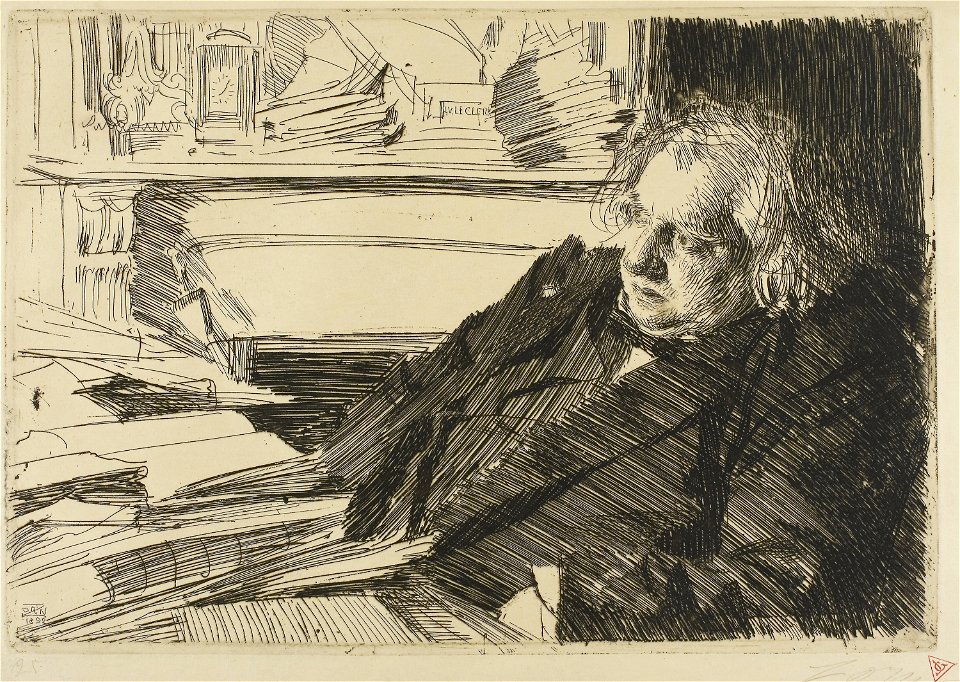 Zorn - Ernest Renan, 1927.1845