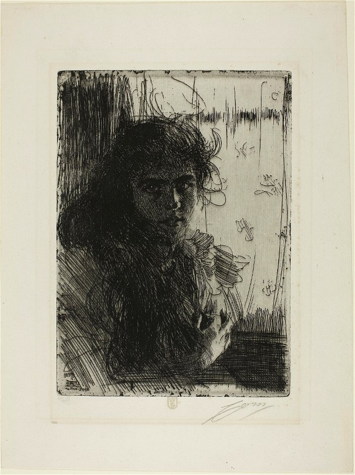 Zorn - An Irish Girl or Annie, 1913.1002