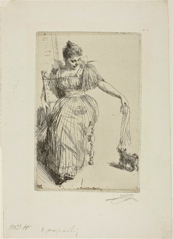 Zorn - Gerda Hagborg II, 1927.1848