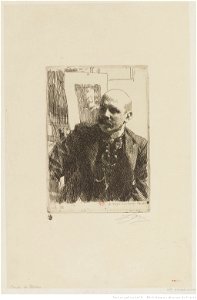 Zorn - At Grefve G. von Rosen Febr. 1893, 2e état, btv1b105228708