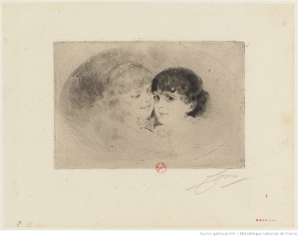Zorn - Les soeurs, 1er état, btv1b10522825f
