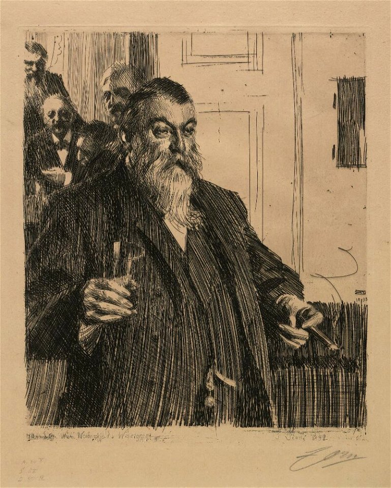 Zorn - En skål i Idun II, NMG 381894