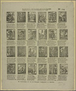 Zie hier, kindren, weêr iets nieuws, zoo 't u kan vergenoegen-Catchpenny print-Borms 0861