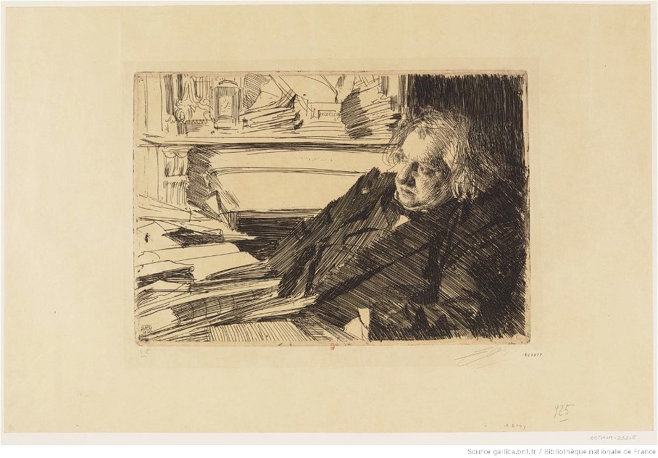 Zorn - Ernest Renan, 3e état, btv1b10522884g