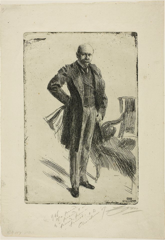 Zorn - Colonel Lamont I (Whole length), 1927.1931