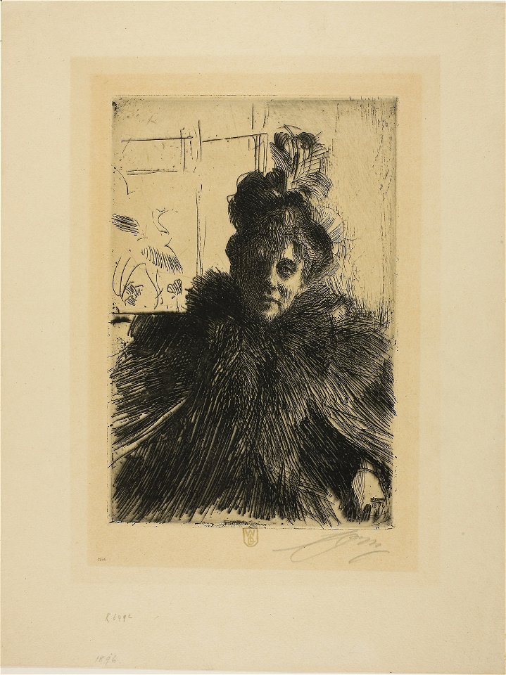 Zorn - Gerda Hagborg III, 1913.1013