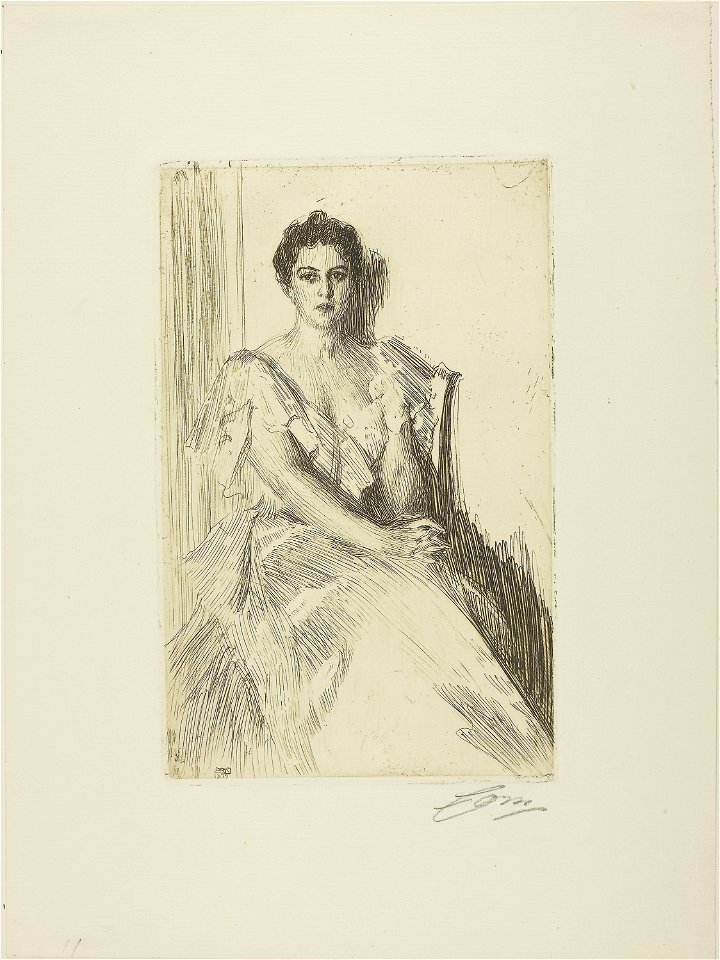 Zorn - Mrs. Cleveland II, 1927.1912