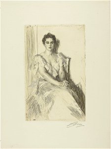 Zorn - Mrs. Cleveland II, 1927.1912