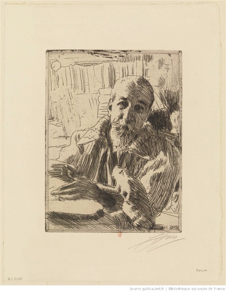 Zorn - Anatole France, 3e état, btv1b105228799