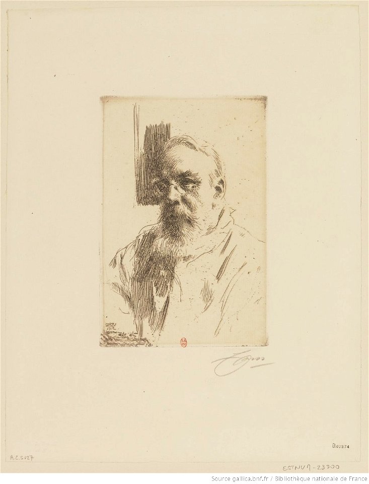 Zorn - Le professeur John Berg, 3e état, btv1b105227398