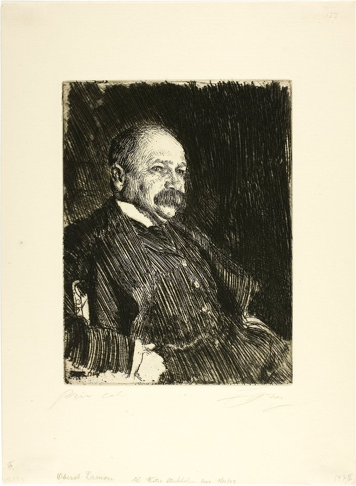 Zorn - Colonel Lamont III (Bust), 1950.1289