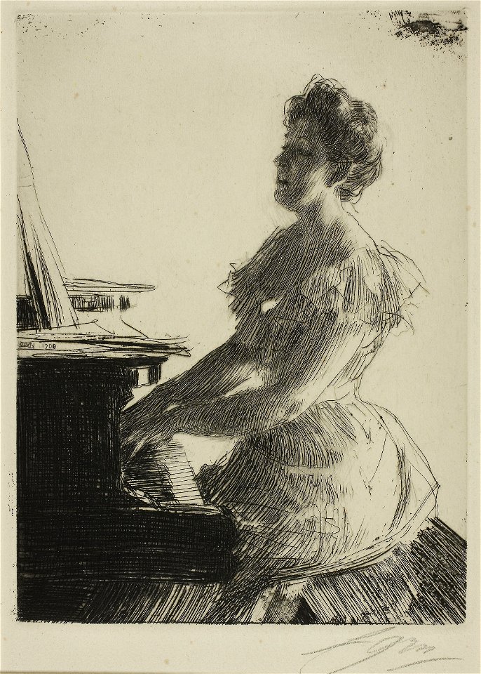 Zorn - At the Piano, 1947.832