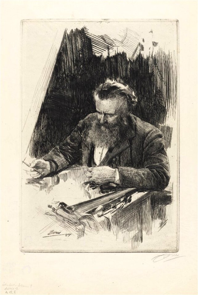 Zorn - Axel Herman Hägg III, NMG 17981913