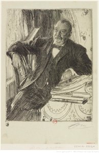 Zorn - Le président Grover Cleveland, 2e planche, btv1b10522855p