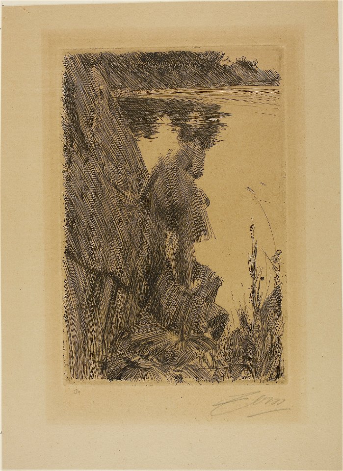 Zorn - Bather (Evening) III, 1908.405