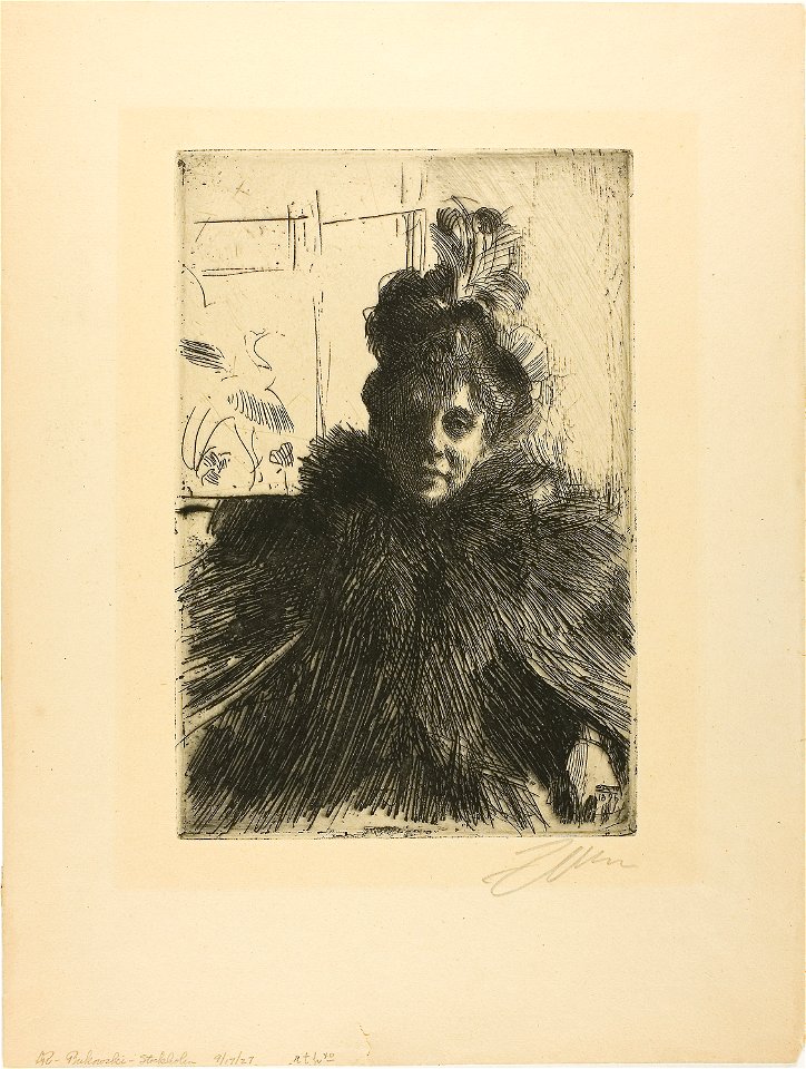 Zorn - Gerda Hagborg III, 1950.1293