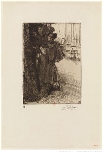 Zorn - Effet de nuit, 1ère planche, 2e état, btv1b10522894w