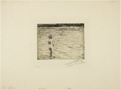 Zorn - Mother Bathing, 1927.1861