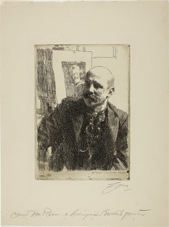 Zorn - Georg von Rosen, 1927.1849