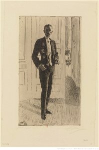 Zorn - Le roi Gustave V, 3e état, btv1b10522738t