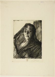 Zorn - Gerda Lundequist, 1913.1092