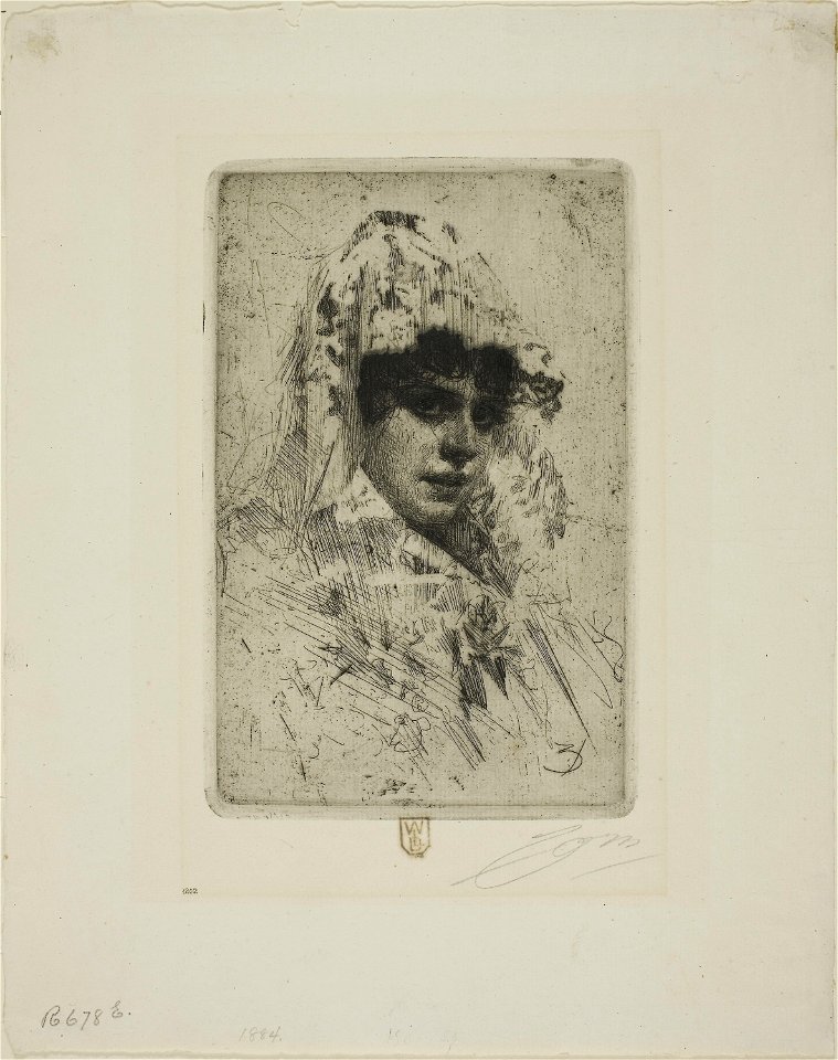 Zorn - Spanish Woman, 1913.979