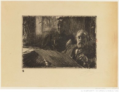 Zorn - M. et Mme Pontus Fürstenberg, 3e état, btv1b10522728d