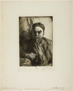 Zorn - Paul Verlaine II, 1913.1008
