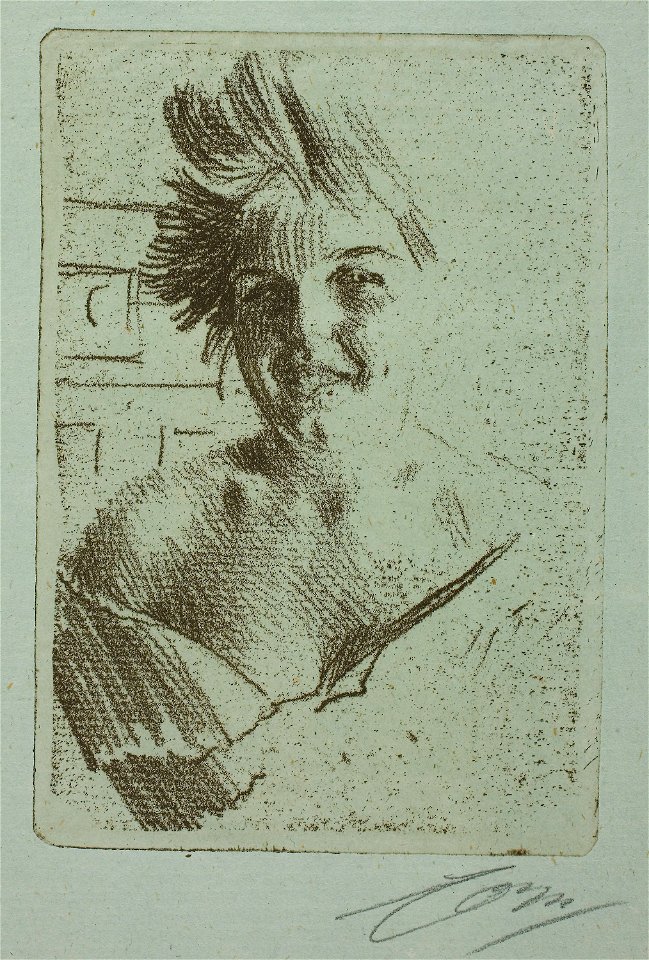 Zorn - Laughing Model I, 1927.1900
