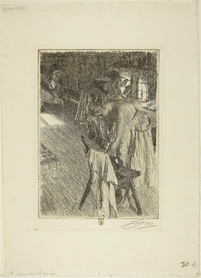 Zorn - Sunday Morning, 1913.1003